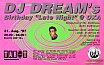 1997.08.31 - DJ Dream Late Night - OXA - Zürich - 1997 Flyers